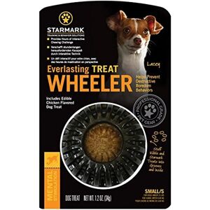 Starmark Jouet Treat Wheeler Noir S - Publicité Starmark Jouet Treat Wheeler Noir S - Publicité