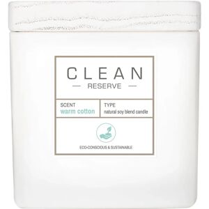 Clean Reserve Warm Cotton Duftlys - Unisex, 227g Clean Reserve Warm Cotton Duftlys - Unisex, 227g