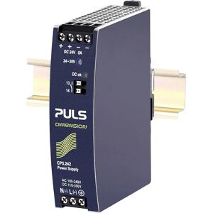 Puls Strømforsyning CP - 24V, 5A, 120W - DIN-skinne Puls Strømforsyning CP - 24V, 5A, 120W - DIN-skinne
