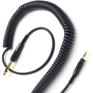 V-Moda CoilPro Headphone Cable - Crossfade Series, 3.6m, Black V-Moda CoilPro Headphone Cable - Crossfade Series, 3.6m, Black