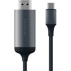 Câble USB-C vers HDMI 4K Satechi - Gris - Publicité Câble USB-C vers HDMI 4K Satechi - Gris - Publicité