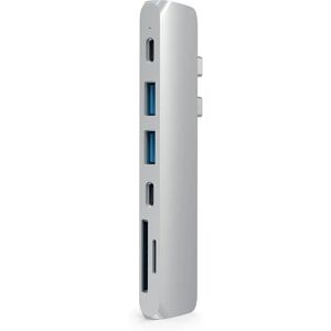 Satechi Argent Station d'accueil MacBook Pro - HDMI 4K & Hub USB-C - Publicité Satechi Argent Station d'accueil MacBook Pro - HDMI 4K & Hub USB-C - Publicité