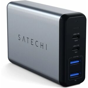 Caricatore da Viaggio Dual USB-C PD Satechi - 75W Adattatore Compatto Caricatore da Viaggio Dual USB-C PD Satechi - 75W Adattatore Compatto