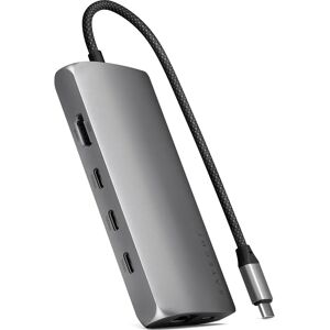 Satechi Space Grey Multiport Dock - 8K HDMI, USB-C, Ethernet Satechi Space Grey Multiport Dock - 8K HDMI, USB-C, Ethernet