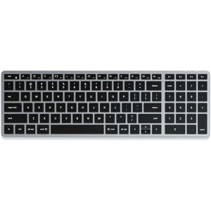 Satechi Slim X2 - Teclado Bluetooth Retroiluminado - Cinza - Teclado Satechi Slim X2 - Teclado Bluetooth Retroiluminado - Cinza - Teclado