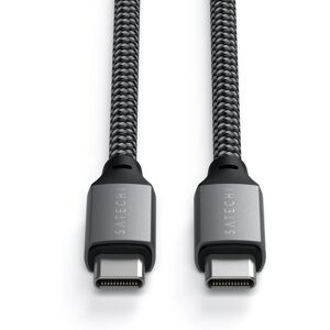 Satechi USB-C 2m Black Grey - USB Cable, 100W, Data Transfer Satechi USB-C 2m Black Grey - USB Cable, 100W, Data Transfer