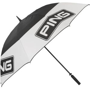 Ping 68" Tour Double Canopy Umbrella - White/Black Ping 68" Tour Double Canopy Umbrella - White/Black