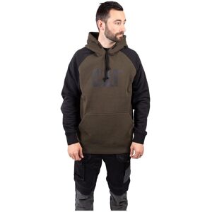 Caterpillar CAT Workwear Mens Raglan Hooded Sweatshirt - Black - 3XL Caterpillar CAT Workwear Mens Raglan Hooded Sweatshirt - Black - 3XL