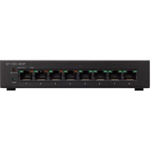 Cisco SF110D-08HP Unmanaged Switch - 4x10/100 PoE - Desktop Cisco SF110D-08HP Unmanaged Switch - 4x10/100 PoE - Desktop
