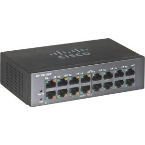 Cisco SF110D-16HP Unmanaged Ethernet Switch - Network Switch Cisco SF110D-16HP Unmanaged Ethernet Switch - Network Switch