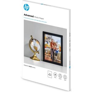 HP White Advanced Photo Paper - Glossy - A4 - 25 Sheets HP White Advanced Photo Paper - Glossy - A4 - 25 Sheets
