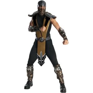 Rubie's Mortal Kombat Scorpion Adult Costume - Costumed for Adults Rubie's Mortal Kombat Scorpion Adult Costume - Costumed for Adults