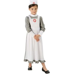 Rubie's WW1 Nurse Girls Fancy Dress Hospital Uniform Kids Childs Costume - Costumes Rubie's WW1 Nurse Girls Fancy Dress Hospital Uniform Kids Childs Costume - Costumes