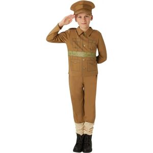 Rubie's WW1 Soldier Costume Boys Large - World War I Fancy Dress Rubie's WW1 Soldier Costume Boys Large - World War I Fancy Dress