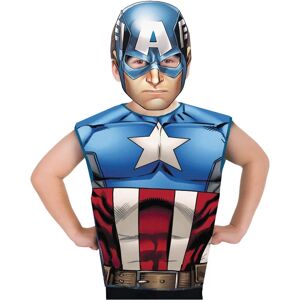 Rubies Captain America Costume Kit - Costum for Kids Rubies Captain America Costume Kit - Costum for Kids