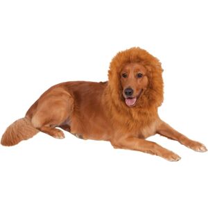 Rubie's Lion Costume - Brown, for Dogs, One Size - Costumes Rubie's Lion Costume - Brown, for Dogs, One Size - Costumes