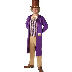Rubie's Willy Wonka - Purple Costume - Costumes for Adults Rubie's Willy Wonka - Purple Costume - Costumes for Adults
