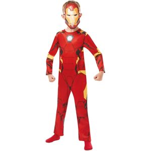 Rubie's Iron Man Child Printed Costume - Kids Marvel Red Medium Rubie's Iron Man Child Printed Costume - Kids Marvel Red Medium