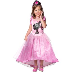 Rubie's Barbie Princess Costume for Kids - Pink - 3-4 Years Rubie's Barbie Princess Costume for Kids - Pink - 3-4 Years