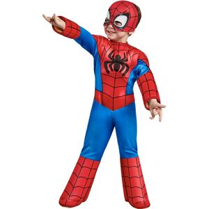 Rubies Spider-Man Kids Costume - Red/Blue, Padded, 2-3 yrs Rubies Spider-Man Kids Costume - Red/Blue, Padded, 2-3 yrs