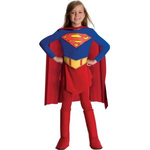 Rubie's Supergirl Costume for Kids - Red & Blue, Size Large - Superhero Dress Rubie's Supergirl Costume for Kids - Red & Blue, Size Large - Superhero Dress