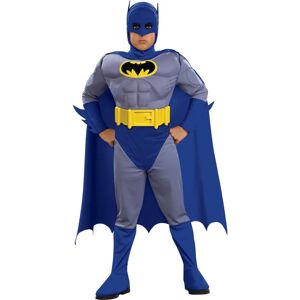 Costume Batman Bleu DC Comics Enfant 8-10 ans - Publicité Costume Batman Bleu DC Comics Enfant 8-10 ans - Publicité