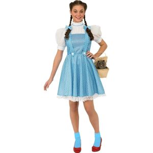 Rubie's Dorothy Costume - Wizard of Oz Fancy Dress White Large Rubie's Dorothy Costume - Wizard of Oz Fancy Dress White Large
