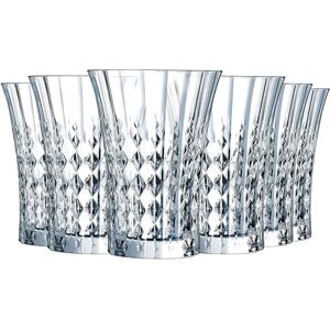 Cristal d'Arques Lady Diamond Glazen Set - Vintage Stijl Cristal d'Arques Lady Diamond Glazen Set - Vintage Stijl