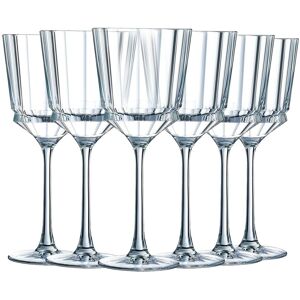 Cristal d'Arques Macassar 6 Bicchieri Vintage 25cl - Ultra Trasparente & Elegante Cristal d'Arques Macassar 6 Bicchieri Vintage 25cl - Ultra Trasparente & Elegante