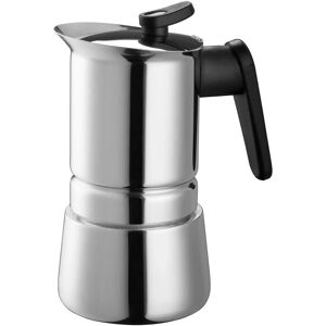 PEDRINI Steelmoka - Edelstahl 4-Tassen Espressokocher für Induktion PEDRINI Steelmoka - Edelstahl 4-Tassen Espressokocher für Induktion
