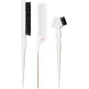 T3 - Detail Set - Pintail Comb - Edge Brush - Hair Brush Set T3 - Detail Set - Pintail Comb - Edge Brush - Hair Brush Set