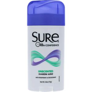 Sure Invisible Solid Anti-Perspirant Deodorant - Deodorant Sure Invisible Solid Anti-Perspirant Deodorant - Deodorant