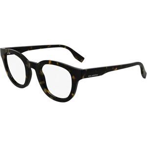 Lagerfeld KL6177 Unisex Geometric Havana - Eyeglasses Lagerfeld KL6177 Unisex Geometric Havana - Eyeglasses