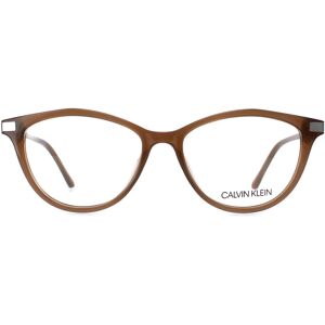 Calvin Klein CK19531 269 Milky Taupe Glasses - Cat Eye - Lightweight Acetate Calvin Klein CK19531 269 Milky Taupe Glasses - Cat Eye - Lightweight Acetate