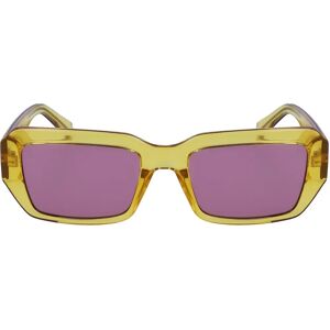 Calvin Klein CKJ23602S Yellow Rectangle Unisex Sunglasses - Sunglasses Calvin Klein CKJ23602S Yellow Rectangle Unisex Sunglasses - Sunglasses