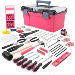 Apollo 170 Piece Pink Complete Household Tool Kit - Tool Kit Apollo 170 Piece Pink Complete Household Tool Kit - Tool Kit
