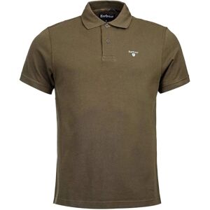 Barbour Herren Tartan Pique Polo - Dunkeloliv - Reguläre Passform - Poloshirt Barbour Herren Tartan Pique Polo - Dunkeloliv - Reguläre Passform - Poloshirt