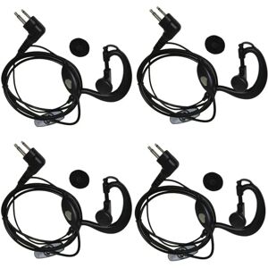 Boucle d'oreille externe Hqrp 2 broches - Casque radio - Publicité Boucle d'oreille externe Hqrp 2 broches - Casque radio - Publicité