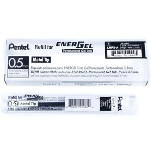 Pentel LRP5-AX Schwarze Gelstiftminen - 12er Pack Pentel LRP5-AX Schwarze Gelstiftminen - 12er Pack