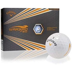 Callaway Warbird 2.0 golfballer - Hvite - 12 stk Callaway Warbird 2.0 golfballer - Hvite - 12 stk