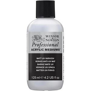 Winsor & Newton Professional Acrylic Varnish - UV resistant, Matte, Protects Art Winsor & Newton Professional Acrylic Varnish - UV resistant, Matte, Protects Art