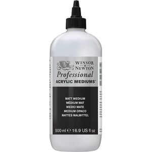 Winsor & Newton Acrylic Matt Medium - Transparent - Art Supplies Winsor & Newton Acrylic Matt Medium - Transparent - Art Supplies