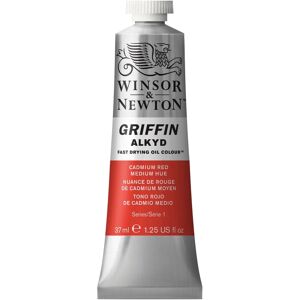 Winsor & Newton Griffin Alkyd Oil Color - Cadmium Red Medium Hue - 37ml - Oil Paint Winsor & Newton Griffin Alkyd Oil Color - Cadmium Red Medium Hue - 37ml - Oil Paint