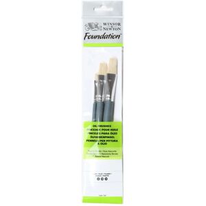 Winsor & Newton 5295020 Pinsel-Set - Flach, Rund, Filbert - Ölmalerei Winsor & Newton 5295020 Pinsel-Set - Flach, Rund, Filbert - Ölmalerei