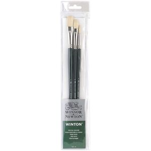 Winsor & Newton Winton Long Handle Oil Brush Set - Brush Set Winsor & Newton Winton Long Handle Oil Brush Set - Brush Set