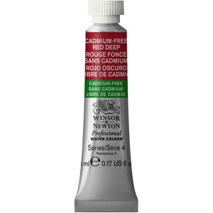 Winsor & Newton Professional Watercolour Cadmium Free Red Deep 5ml - Art Supplies Winsor & Newton Professional Watercolour Cadmium Free Red Deep 5ml - Art Supplies