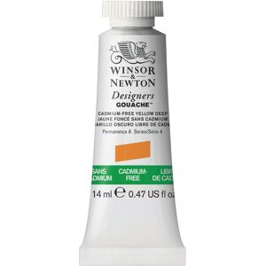Winsor & Newton Designers Gouache - Deep Yellow - 14ml - Art Supplies Winsor & Newton Designers Gouache - Deep Yellow - 14ml - Art Supplies