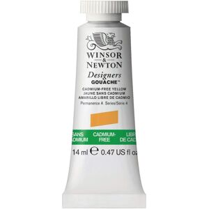 Winsor & Newton Designer Gouache Tube - Cadmium Free Yellow - 14ml - Gouache Paint Winsor & Newton Designer Gouache Tube - Cadmium Free Yellow - 14ml - Gouache Paint