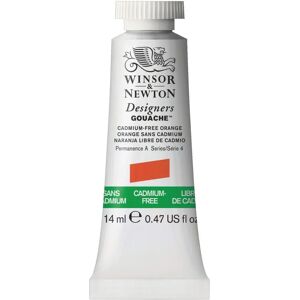 Winsor Newton Designer Gouache - 14ml - Cadmium Free Orange - Art Paint Winsor Newton Designer Gouache - 14ml - Cadmium Free Orange - Art Paint