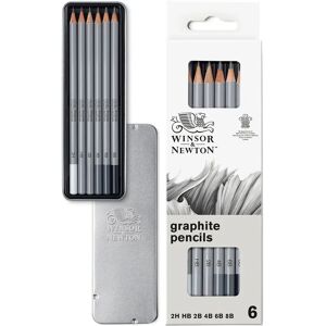 Winsor & Newton Studio Collection Graphite Pencils 6pc Set Winsor & Newton Studio Collection Graphite Pencils 6pc Set